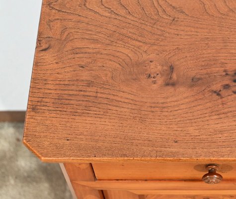 Cherry and Ash Bedside Table, Late 19th Century-RVK-1751828