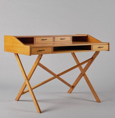 Cherry Desk Gianfranco Frattini for Caruati Cantieri, Italy, 1958-KKZ-1814246