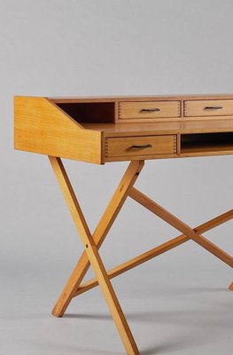 Cherry Desk Gianfranco Frattini for Caruati Cantieri, Italy, 1958-KKZ-1814246