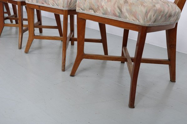 Cherry Wood Dining Chairs by Melchiorre Bega for Bega Bologna , 1950s, Set of 6-AA-825803