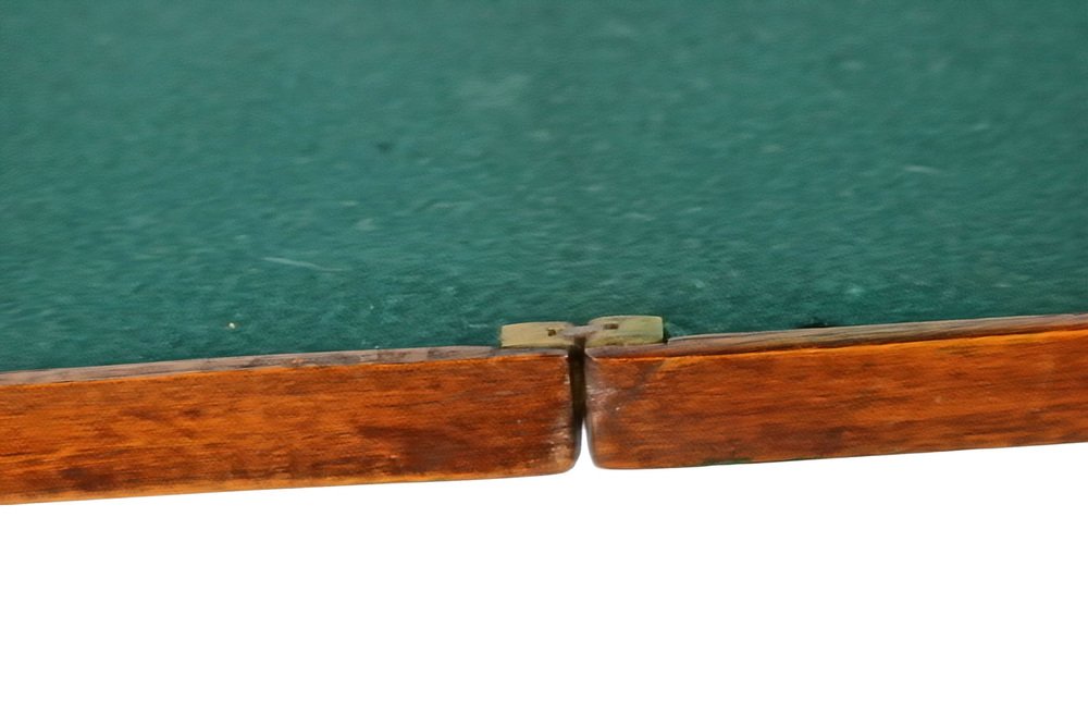 Cherrywood and Walnut Card Table, 1830s