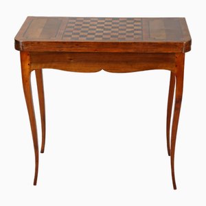 Cherrywood and Walnut Card Table, 1830s-YZB-2035630