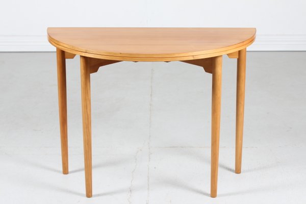 Cherrywood Card Table by Hans J. Wegner for Fritz Hansen A/S, Denmark, 1968-QQ-1419355