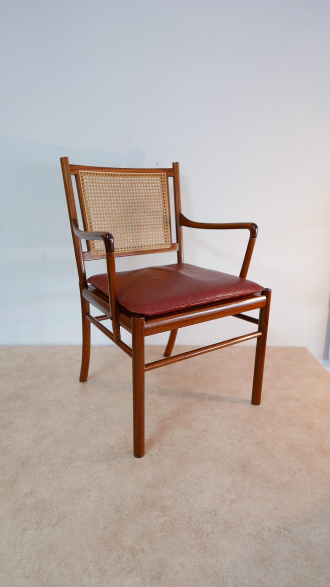 Cherrywood Model PJ-301 Colonial Armchair by Ole Wanscher for Poul Jeppesen, 1960s