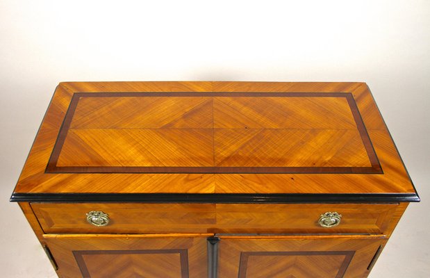 Cherrywood Trumeau Commode, Austria, 1780s-TQA-1322373