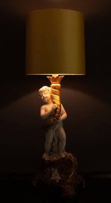 Cherub Floor Lamp from Capodimonte, 1967-GCG-639244