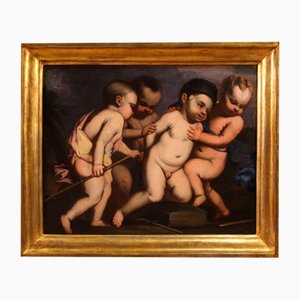 Cherub Games, 1640s, Oil on Canvas-RP-2023523