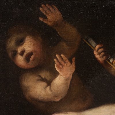 Cherub Games, 1670, Oil on Canvas, Framed-RP-1822021