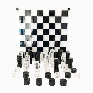 Chessboard in Acrylic Glass by Felice Antonio Botta, 1970-OLY-1240251