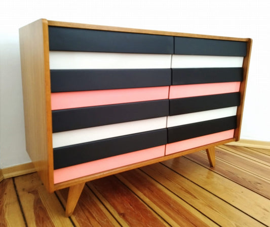 Chest of Drawers attributed to J. Jiroutek for Interier Praha, Czechoslovakia, 1960s