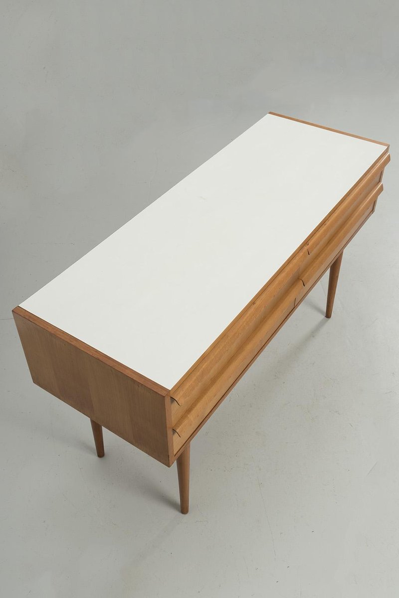 Chest of Drawers in Blonde Veneer from W.K. Möbel