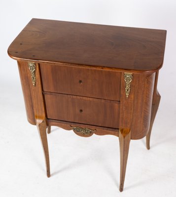 Chest of Drawers in Hand Polished Mahogany, 1890s-UY-1428237