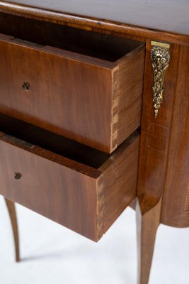 Chest of Drawers in Hand Polished Mahogany, 1890s-UY-1428237