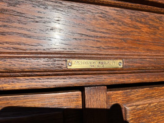 Chest of Drawers in Oak by Antoni Ferretti, 1890s-LAM-1766088