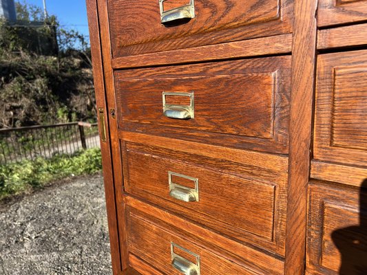 Chest of Drawers in Oak by Antoni Ferretti, 1890s-LAM-1766088