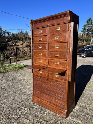 Chest of Drawers in Oak by Antoni Ferretti, 1890s-LAM-1766088