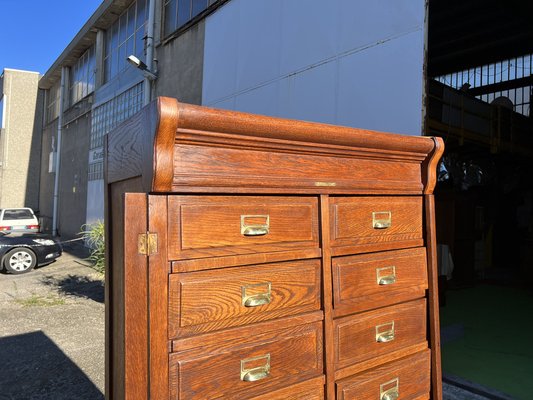 Chest of Drawers in Oak by Antoni Ferretti, 1890s-LAM-1766088