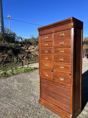 Chest of Drawers in Oak by Antoni Ferretti, 1890s-LAM-1766088