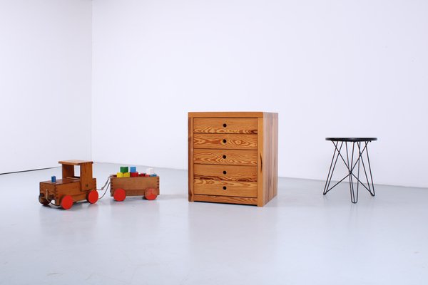 Chest of Drawers in Pinewood by Ate Van Apeldoorn for Houtwerk Hattem, 1960s