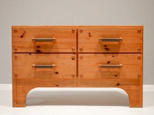 Chest of Drawers in Solid Pine, Sweden 1970s-OGU-1080213