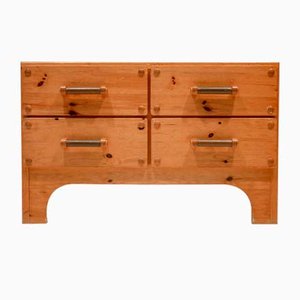 Chest of Drawers in Solid Pine, Sweden 1970s-OGU-1080213