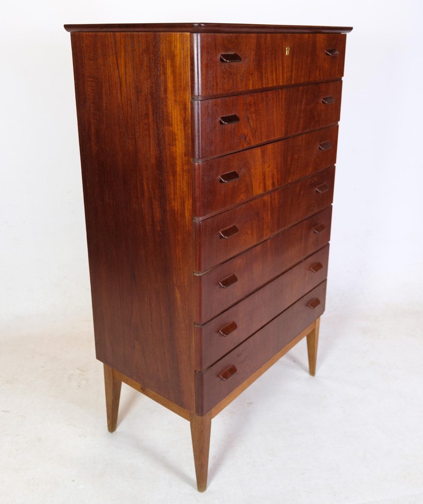 Chest of Drawers in Teak and Oak attributed to Børge Mogensen, 1960s