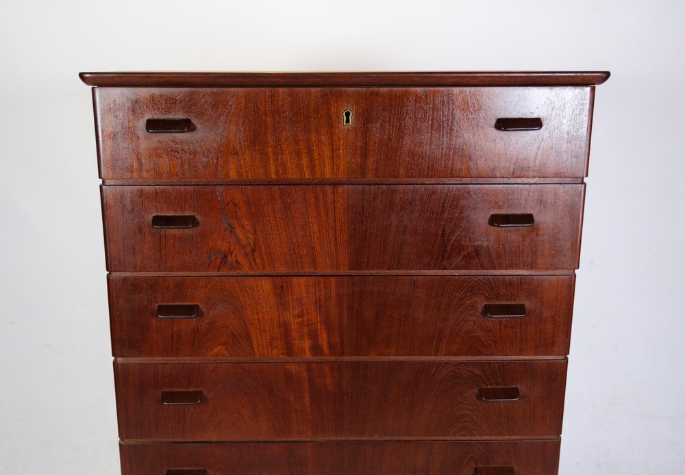 Chest of Drawers in Teak and Oak attributed to Børge Mogensen, 1960s