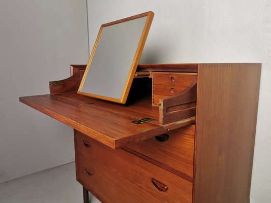 Chest of Drawers in Teak by Peter Hvidt & Orla Mølgaard-Nielsen for Søborg Møbelfabrik, 1950s-PRS-1133837