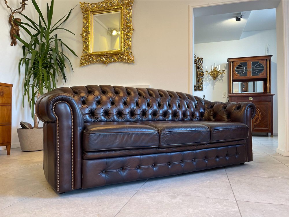 Chesterfield 3-Seater Club Sofa