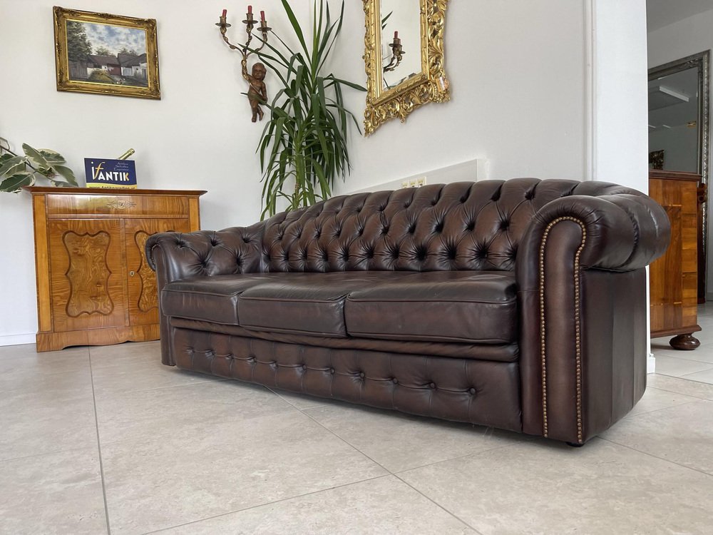 Chesterfield 3-Seater Club Sofa