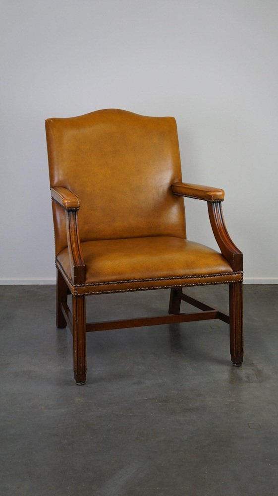 Chesterfield Gainsborough Side Chair in Leather