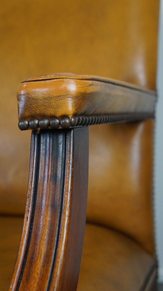 Chesterfield Gainsborough Side Chair in Leather