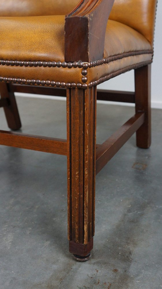 Chesterfield Gainsborough Side Chair in Leather