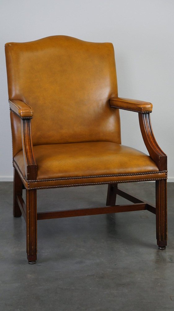 Chesterfield Gainsborough Side Chair in Leather