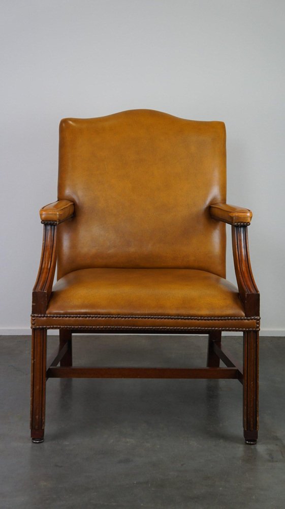 Chesterfield Gainsborough Side Chair in Leather