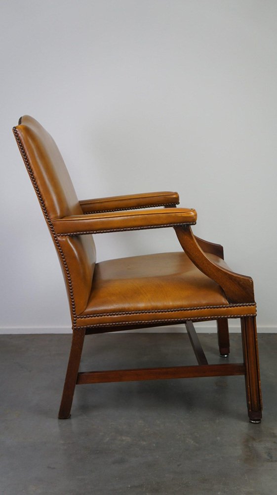 Chesterfield Gainsborough Side Chair in Leather