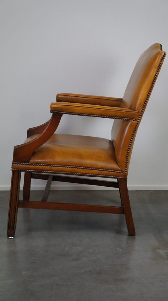 Chesterfield Gainsborough Side Chair in Leather