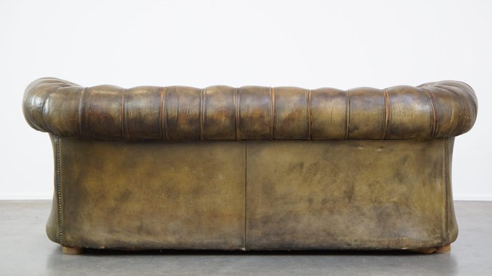 Chesterfield Sofa in Leather-HPP-2033004