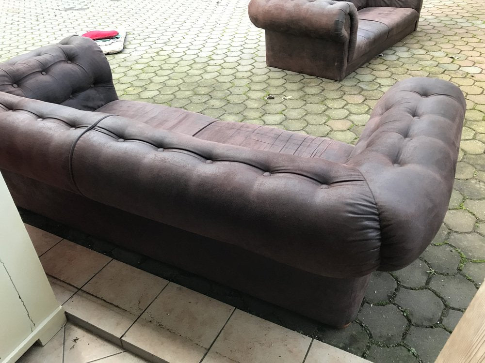 Chesterfield Sofas, 1990s, Set of 2