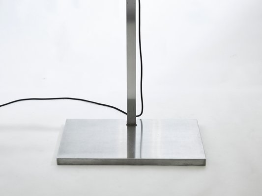 Chevalet Steel & Bronze Sculptural Floor Lamp by Fred Brouard, 1976-YJA-1348235