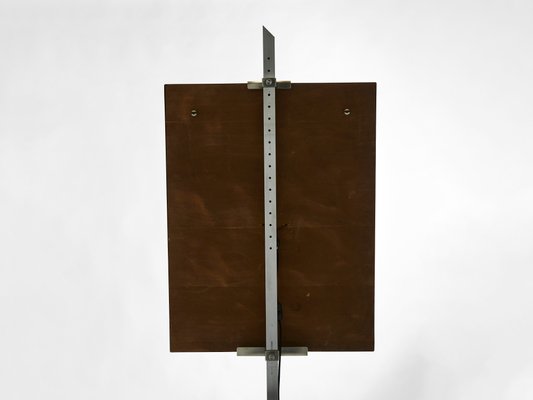 Chevalet Steel & Bronze Sculptural Floor Lamp by Fred Brouard, 1976-YJA-1348235