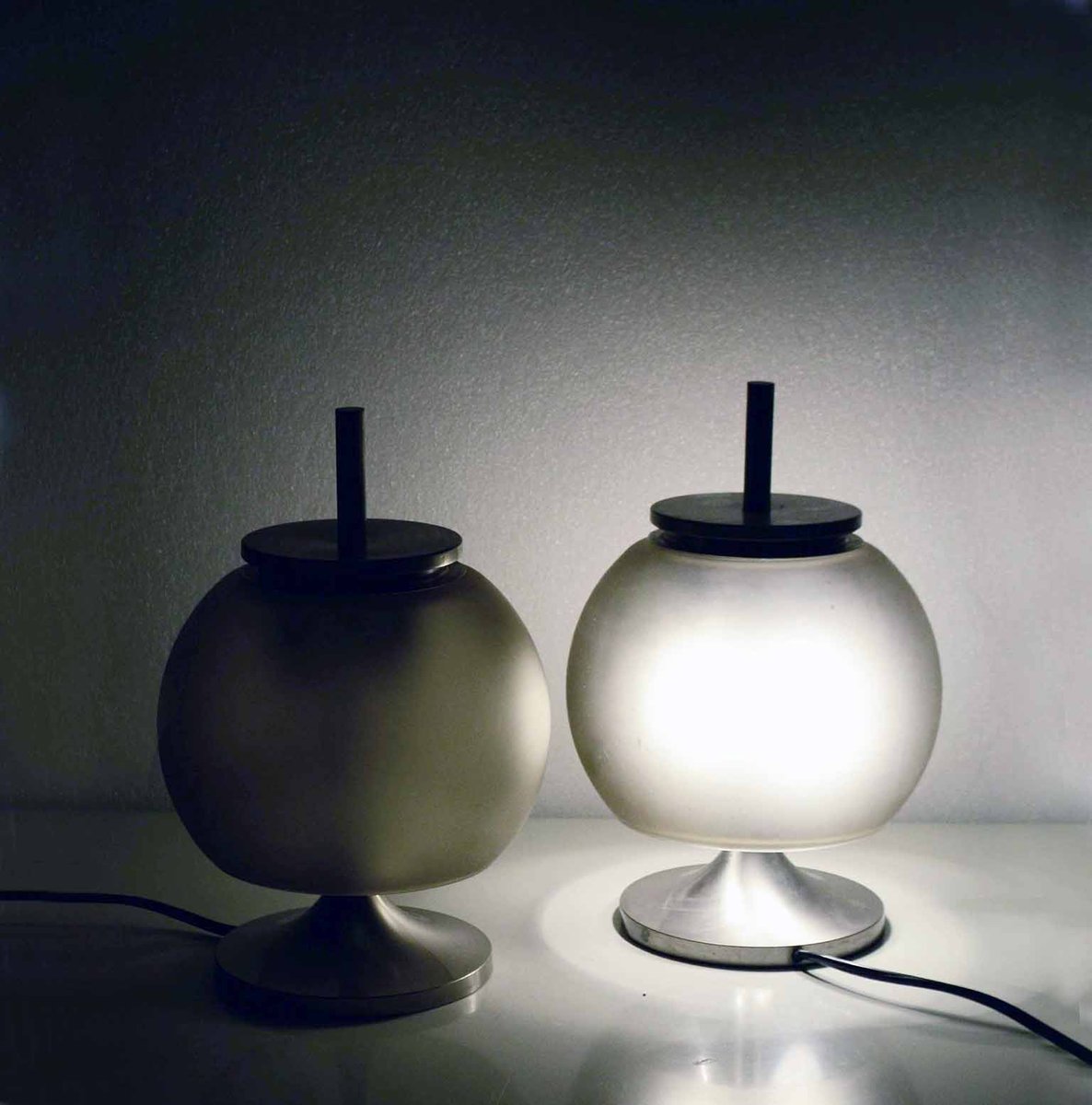 Chi Table Lamps by Emma Gismondi Schweinberger for Artemide, 1962, Set of 2