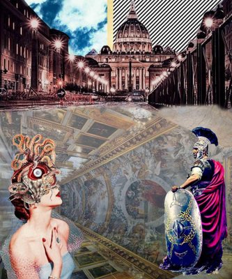 Chiara Santoro, Rome, Digital Collage, 2018-ZCI-1353508