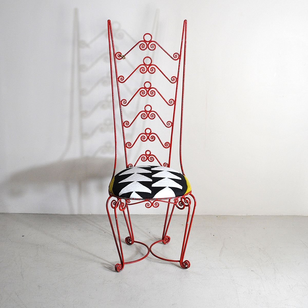 Chiavari Style Iron Outdoor Chair, 1960s