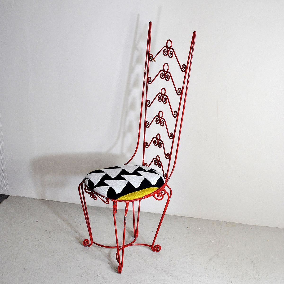 Chiavari Style Iron Outdoor Chair, 1960s