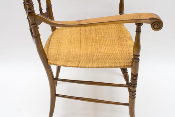 Chiavari Wooden Chair from Rocca, 1960s-KQB-947973