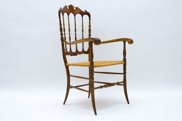 Chiavari Wooden Chair from Rocca, 1960s-KQB-947973