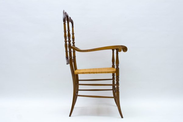 Chiavari Wooden Chair from Rocca, 1960s-KQB-947973