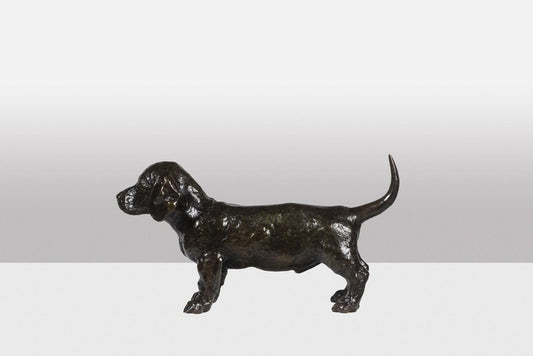 Chien Basset Toc in Bronze by François Pompon, 2006