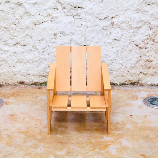 Child Wood Armchair Crate attributed to Rietveld attributed to Rietveld, 2005